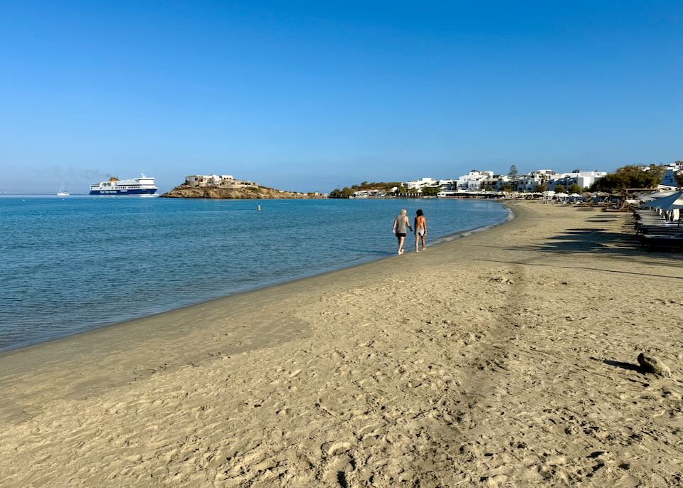 Agios Georgios, Naxos, Greece.