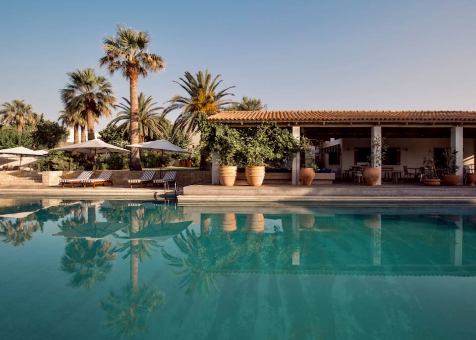 Luxury hotel near Malia, Crete.