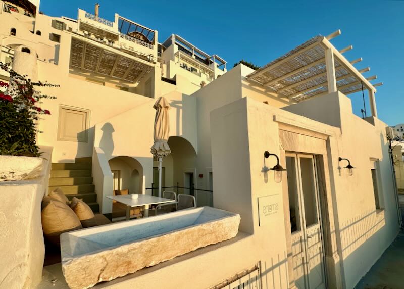 Enigma Hotel in Fira.