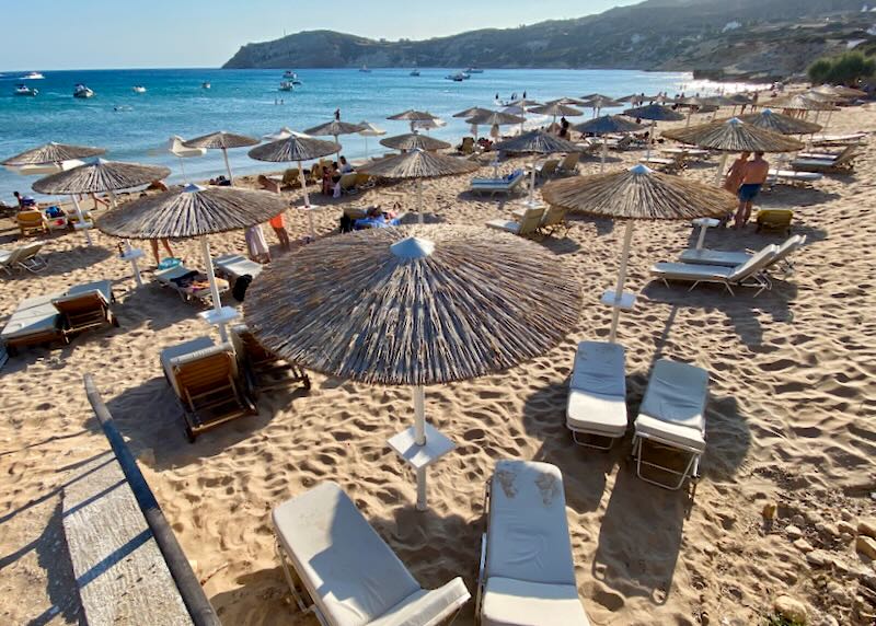 Provatas Beach in Milos.