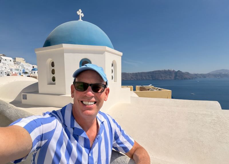 Santorini Dave in Oia, Santorini.