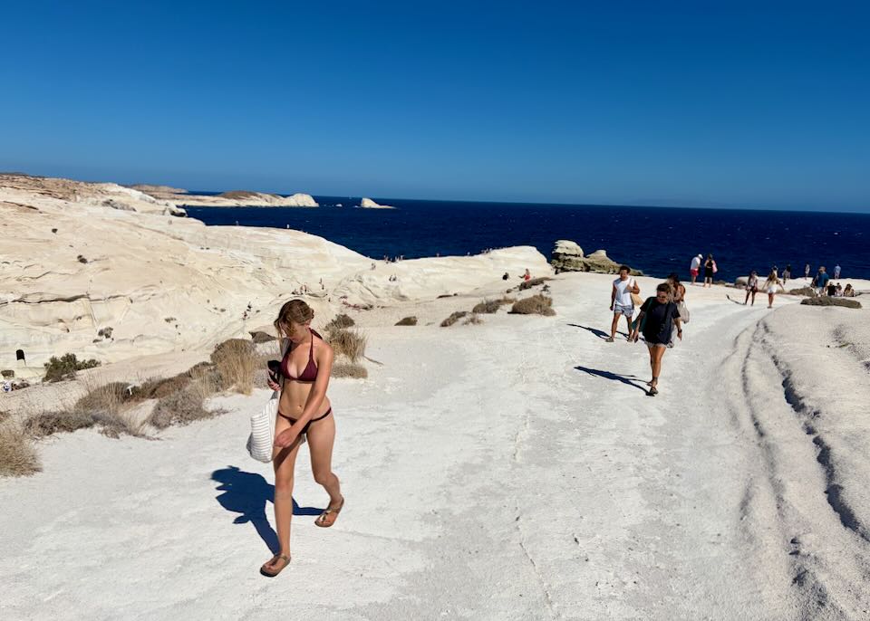 Sarakiniko, Milos.