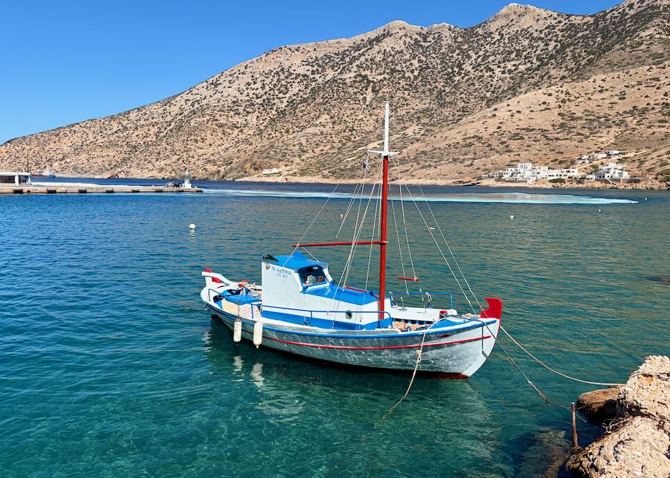 The Cycladic Islands in Greece.