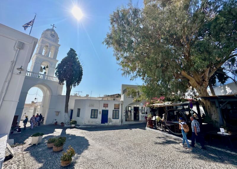 Megalochori, Santorini.